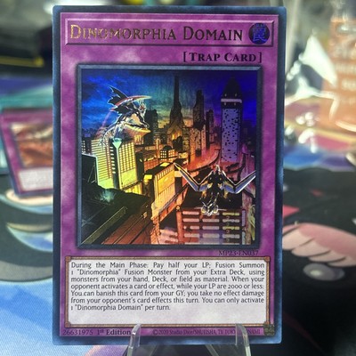 Dinomorphia Domain MP23-EN037 25th Anniversary Tin: Dueling Heroes Mega Pack 1st-image