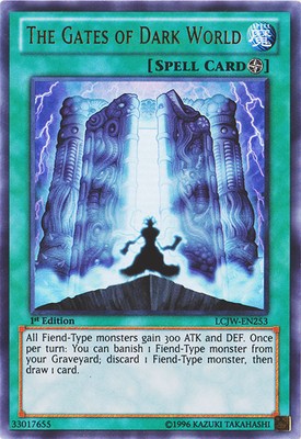 The Gates of Dark World - LCJW-EN253 - Ultra Rare - 1st Edition Near Mint Legend-image