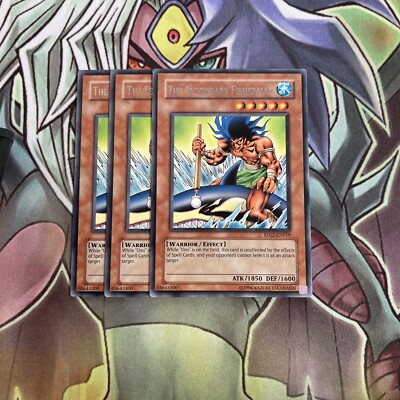 RP02-EN019 x3 The Legendary Fisherman Rare Excellent Conditon Yugioh-image