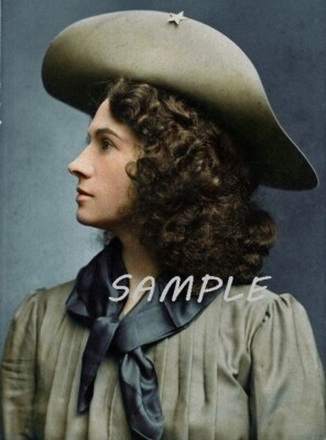 ANNIE OAKLEY Side Profile PHOTO (131-c )-image