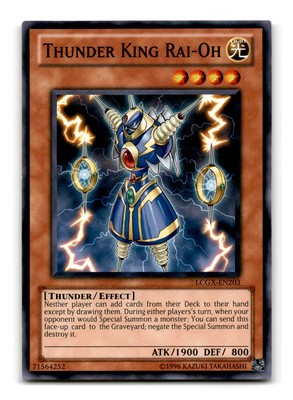 Thunder King Rai-Oh - LCGX-EN203 - YuGiOh-LP-image