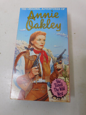 The Original Adventures Of Annie Oakley VHS She Tamed The Wild West 1990-image