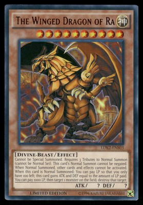 Yugioh! The Winged Dragon of Ra LDK2-ENS03 Ultra Rare-image