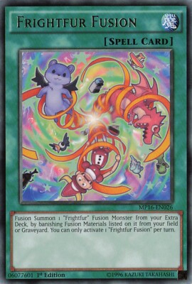 Yu-Gi-Oh! Frightfur Fusion MP16-EN026 Rare 1st Edition NM-image