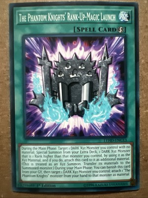 YuGiOh Legendary Hero Decks-The Phantom Knights Rank-Up-Magic Launch LEHD-ENC13-image