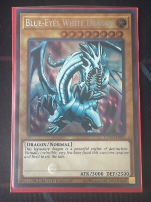 Blue-Eyes White Dragon CT14-EN002 2017 Mega-Tins Limited Edition Secret Rare-image