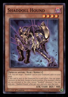 Yugioh Shaddoll Hound #MP15-EN149 2015 Mega-Tins Mega Pack LP-image