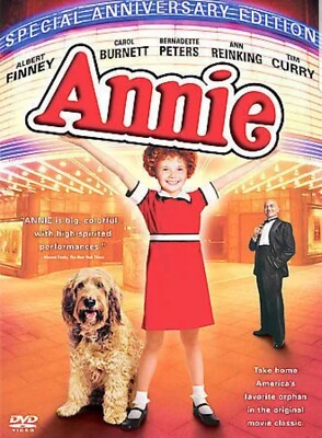ANNIE (NEW DVD, 2004, Spec. Anniv. Edit.) Albert Finney, Carol Burnett. FAST S&H-image