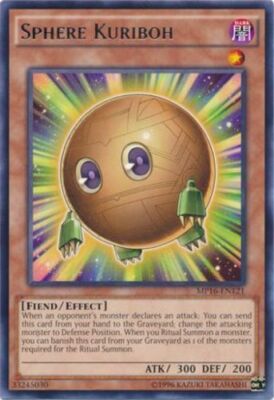 Sphere Kuriboh - MP16-EN121 - Rare - Unlimited Edition x1 - Lightly Played-image
