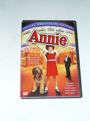 Annie DVD 1982 family musical movie orphan girl Special Anniversary Edition!-image