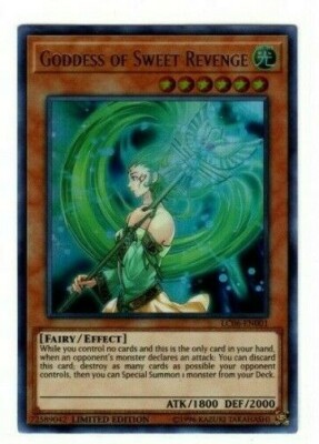 Yugioh Goddess of Sweet Revenge LC06-EN005 Ultra Rare Limited Edition nm cond-image
