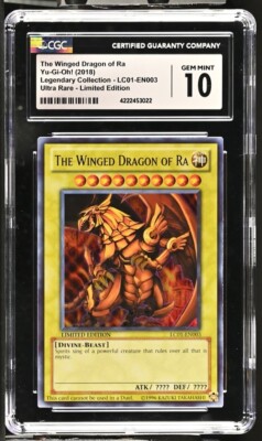 2018 The Winged Dragon of Ra LC01-EN003 Yu-Gi-Oh Legendary Collection-image