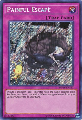 Painful Escape - MP16-EN162 - Secret Rare - Unlimited Edition - Moderately Playe-image