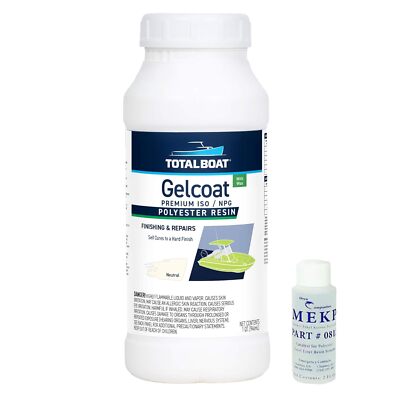 TotalBoat-14409 Marine Gelcoat for Boat Building, Repair and Composite Coatings-image