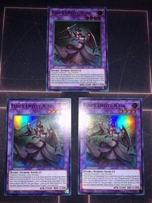 Yu-Gi-Oh! Elder Entity N'tss - 2017 Mega Tins Promos - CT14 EN009 Limited LP Set-image