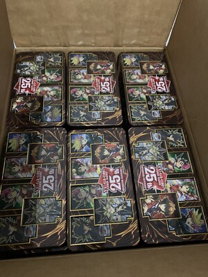 12x EMPTY Yu-Gi-Oh 2023 Dueling Heroes Tin Storage-image
