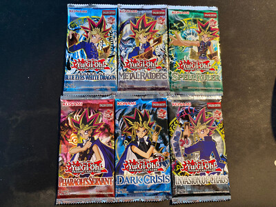 Legendary Collection 25th Anniversary Booster Pack Bundle - All 6 Yugioh Packs-image