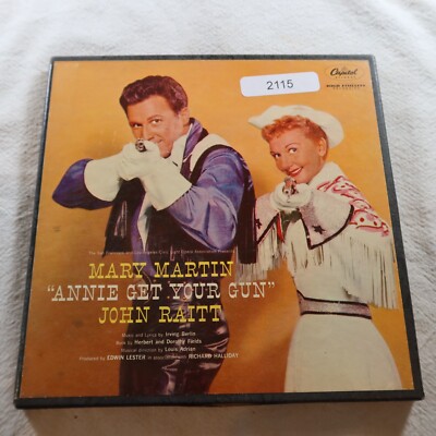 Mary Martin And John Raitt Annie Get Your Gun Box Set   Record Album Vinyl LP-image