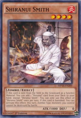 Shiranui Smith - MP16-EN200 - Common - 1st Edition - Moderately Played-image