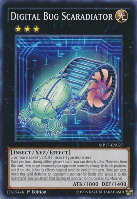 Digital Bug Scaradiator - MP17-EN027 - Common - 1st Edition - Heavily Played-image