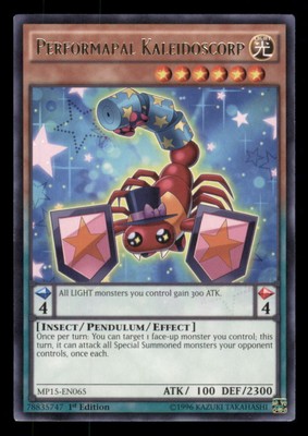 Yu-gi-oh Performapal Kaleidoscorp #MP15-EN065 2015 Mega-Tins Mega Pack LP-image