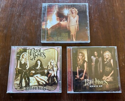 CD Lot Of 3 MIRANDA LAMBERT PISTOL ANNIES Annie Up Hell On Heels Four The Record-image