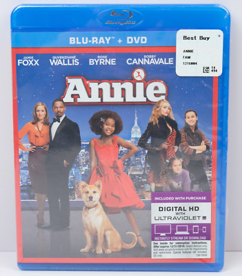 New Annie 2014 (Blu-ray + DVD) NEW + Sealed BNIB-image