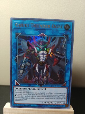 Yu-Gi-Oh! TCG Gouki Thunder Ogre 2018 Mega-Tin Mega Pack MP18-EN133 1st Ed LP-image