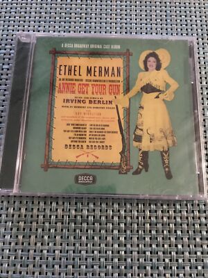 ANNIE GET YOUR GUN CD musical ETHEL MERMAN irving berlin ray middletn BONUS HITS-image