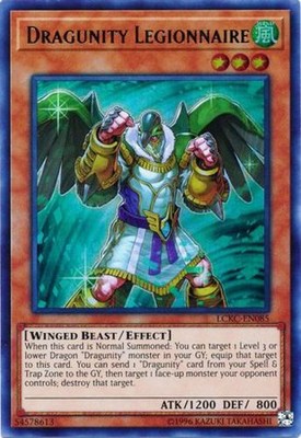 Dragunity Legionnaire - LCKC-EN085 - Ultra Rare - Unlimited Edition - Near Mint-image