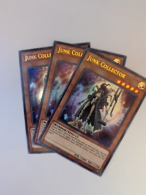 x3 Junk Collector - CT15-EN007 - Ultra Rare - Limited Edition Near Mint-image