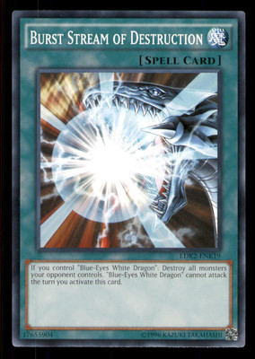 Yugioh Burst Stream of Destruction #LDK2-ENK19 Legendary Decks II LP-image
