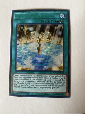 Misprint/Error Card  Magical Spring Secret Rare MP15-EN108-image