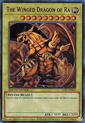 Yu-Gi-Oh! TCG Limited Edition The Winged Dragon of Ra #LC01-EN003-image