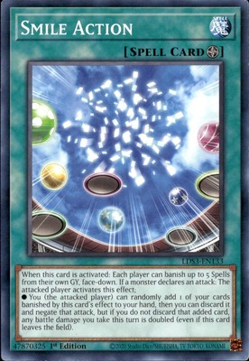 Yu-Gi-Oh! Smile Action LDS3-EN133 Common 1st Edition NM-image