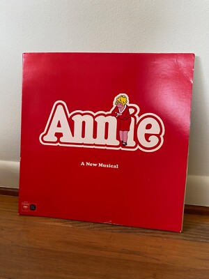 1977 Annie: A New Musical Masterworks Original Cast Recording LP Vinyl GREAT Con-image