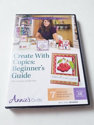 Annie's Video Classes: Create with Copics: Beginner's Guide Jennifer Dove DVD-image