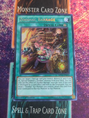 Yu-Gi-Oh! Zoodiac Barrage MP17-EN212 1st Edition Secret Rare NM -image