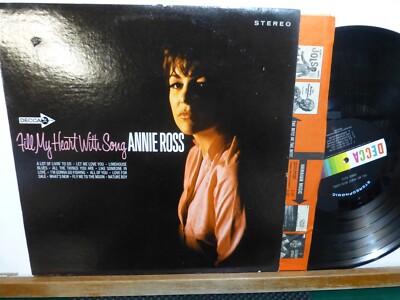 ANNIE ROSS FILL MY HEART WITH SONG  STEREO ORIGINAL NM   LP-image