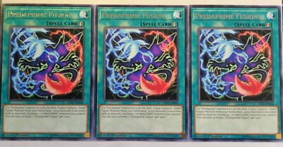 Yu Gi Oh! - Predaprime Fusion(x3) - LED5-EN048 - 1st Edition 1996-image