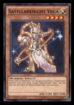 Yugioh Satellarknight Vega #MP15-EN076 2015 Mega-Tins Mega Pack LP-image