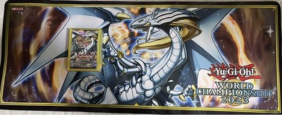 m15 Playmat Legendary White Dragon Sleeve & Set YuGiOh TCG WCS2023 Collecto-image