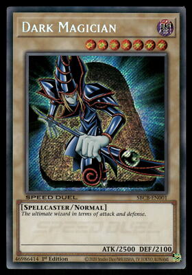 Dark Magician LEDD-ENA01 Legendary Dragon Decks Yugioh Card-image