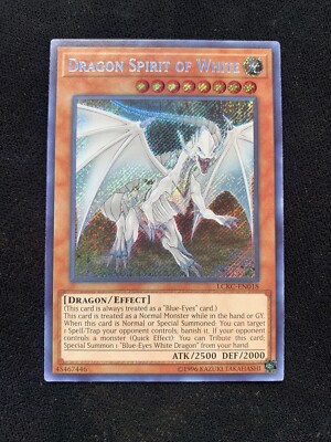 Yu-Gi-Oh! TCG Dragon Spirit of White Legendary Collection Kaiba LCKC-EN018 -Nm-image