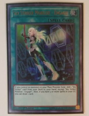 Yu-Gi-Oh! TCG Sky Striker Mobilize - Engage! 2019 Gold Sarcophagus Tin Mega Pac…-image