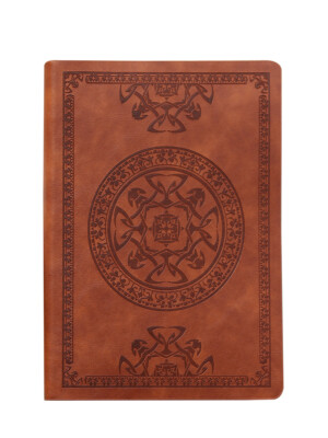Vintage Thick Blank Paper Notebook Notepad Leather Journal Diary Sketchbook Book-image