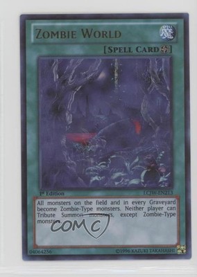 Zombie World 1st Ed. YuGiOh Legendary Collection 4: Joey's Mega-Pack 0b3-image
