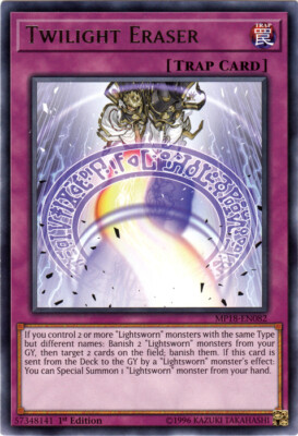 Twilight Eraser - MP18-EN082 - Rare - 1st Edition NM YuGiOh!  2018 Mega-Tin Mega-image