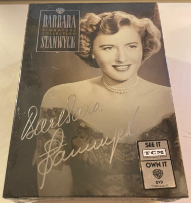 BRAND NEW SEALED Barbara Stanwyck 5 DVD Set Signature Collection 6 Films-image