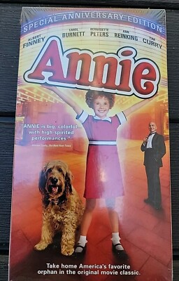 Annie Special Anniversary Edition VHS Tape New Sealed  -image